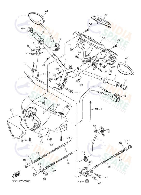 STEERING HANDLE & CABLE